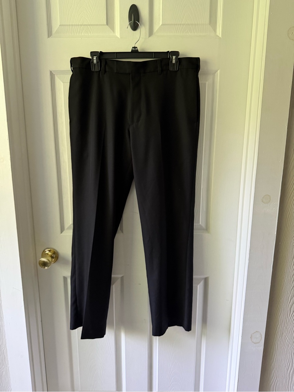 Van Heusen Black Straight Dress Pants